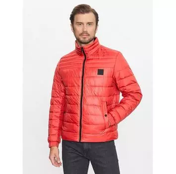 Пуховик Boss 50496766 красный Regular Fit 50