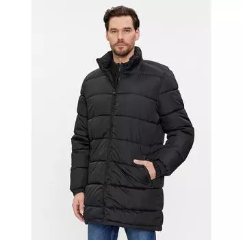 Пуховик Brave Soul MJK-DAVISLONGBLK черный Regular Fit S