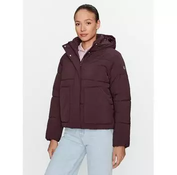 Пуховик Champion Hooded 116921 коричневый Custom Fit M