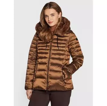 Пуховик CMP 32K3076F коричневый Regular Fit EU 38