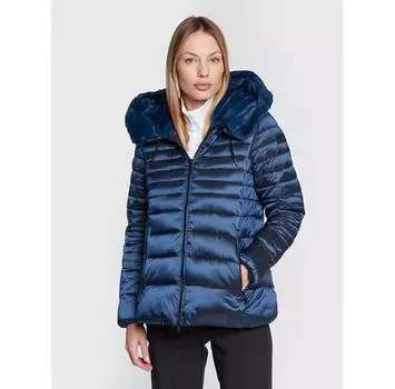 Пуховик CMP 32K3076F синий Regular Fit EU 38