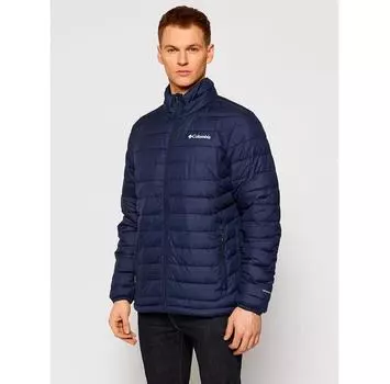 Пуховик Columbia Powder Lite 1698001 синий Regular Fit S