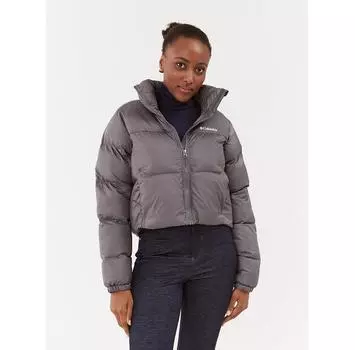 Пуховик Columbia Puffect™ Cropped серый Regular Fit XL