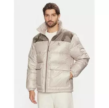 Пуховик Converse Commercial 10027145-A02 бежевый Regular Fit XL