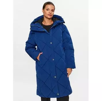 Пуховик Didriksons Torun 504377 синий Relaxed Fit EU 38