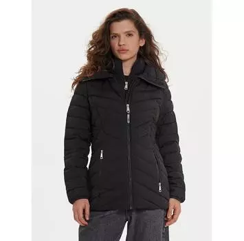 Пуховик DKNY DLEMPN45 черный Regular Fit XL