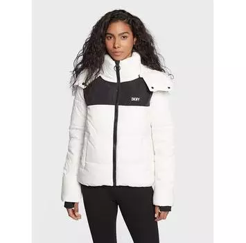 Пуховик DKNY Sport DP2J9216 белый Regular Fit XS