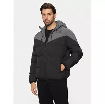 Пуховик EA7 Emporio Armani 6DPB30 PNDOZ 1200 черный Regular Fit S