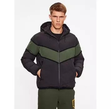 Пуховик EA7 Emporio Armani 6RPB06 PN1BZ 1200 черный Regular Fit 3XL