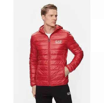 Пуховик EA7 Emporio Armani 8NPB02 PN29Z 1461 красный Regular Fit L