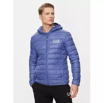 Пуховик EA7 Emporio Armani 8NPB02 PN29Z 1557 синий Regular Fit 3XL