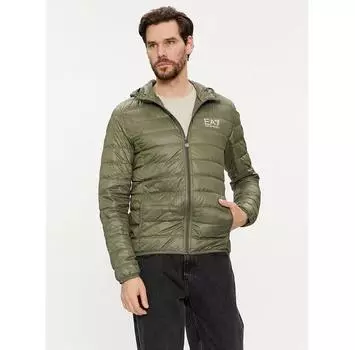 Пуховик EA7 Emporio Armani 8NPB02 PN29Z 1846 зеленый Regular Fit M