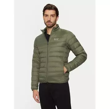 Пуховик EA7 Emporio Armani 8NPB23 PNGPZ 1846 зеленый Regular Fit M