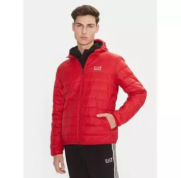 Пуховик EA7 Emporio Armani 8NPB24 PNGPZ 1461 красный Regular Fit M