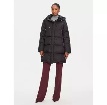 Пуховик Fracomina FR24WC3009O42301 черный Regular Fit XS