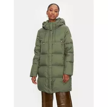 Пуховик Fracomina FR24WC3009O42301 зеленый Regular Fit S