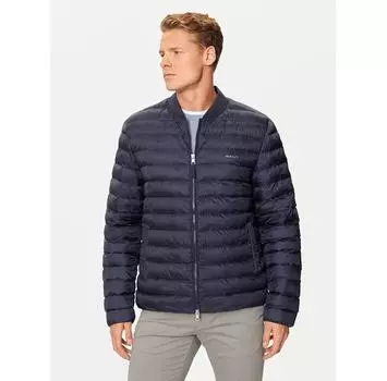 Пуховик Gant 7006300 синий Regular Fit M