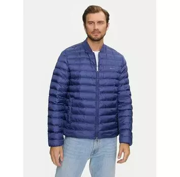Пуховик Gant 7006300 синий Regular Fit M