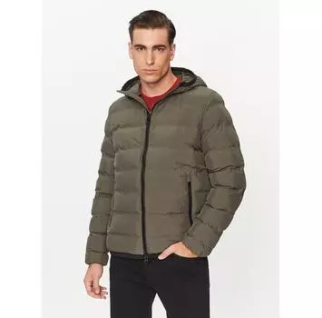 Пуховик Geox Spherica M3629C T2961F 3462 зеленый Regular Fit 58