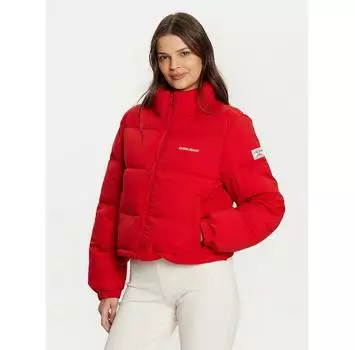Пуховик Guess Jeans W4BL20 WGII2 красный Regular Fit S