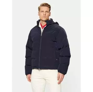 Пуховик Hunter HARM0027242 синий Regular Fit XL