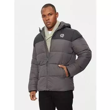 Пуховик INDICODE Alanin 15-802 серый Regular Fit M