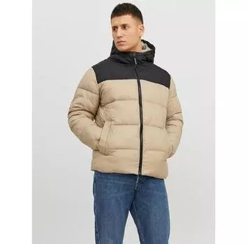 Пуховик Jack&Jones 12235859 бежевый Regular Fit XL
