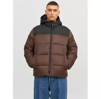Пуховик Jack&Jones 12235859 коричневый Regular Fit XL