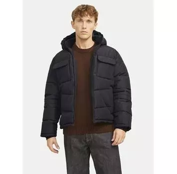 Пуховик Jack&Jones Build 12256858 черный Regular Fit XL