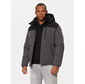 Пуховик Jack&Jones Otto 12258416 серый Regular Fit XL