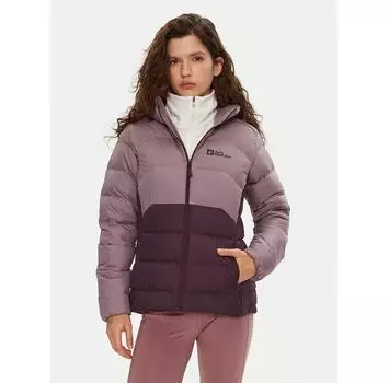 Пуховик Jack Wolfskin Ather Down A60330 фиолетовый Regular Fit S