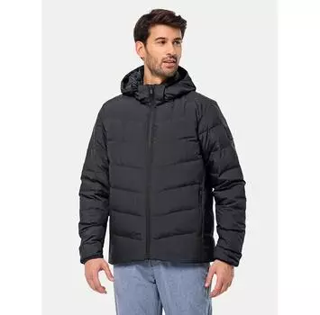 Пуховик Jack Wolfskin Colonius 1207431 черный Regular Fit L