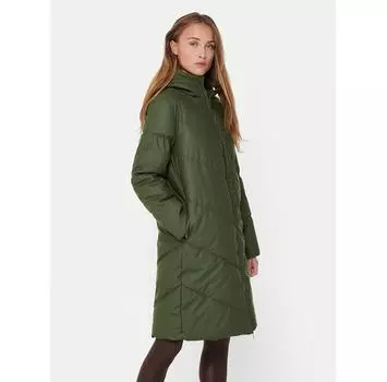 Пуховик JDY 15217556 зеленый Regular Fit XL