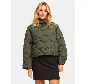 Пуховик JJXX Sena 12258499 зеленый Regular Fit S