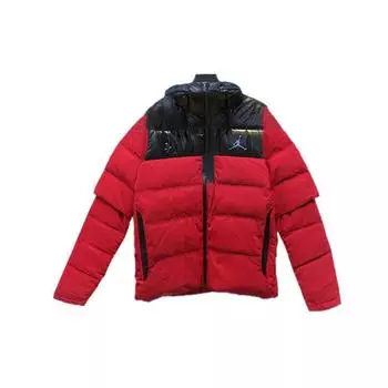 Пуховик Jordan Sport Vest Style с капюшоном и искусственной многослойной мужской верхней одеждой, красный 924676-687 S