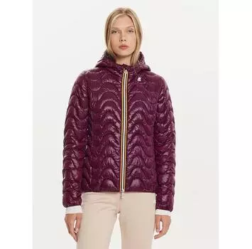 Пуховик K-Way Lily K5126IW фиолетовый Regular Fit L