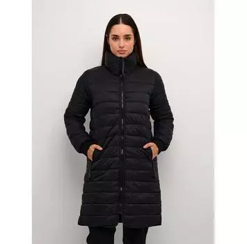 Пуховик Kaffe Lira 10507223 черный Regular Fit EU 36
