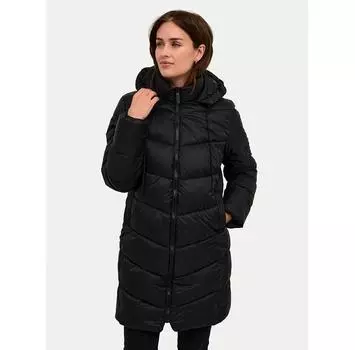 Пуховик Kaffe Susanne 10508810 черный Regular Fit EU 40