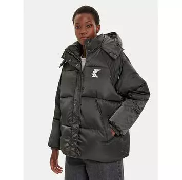 Пуховик Karl Kani Og Os Puffer 61760007 черный Regular Fit XS