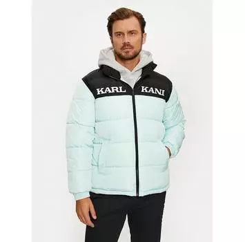 Пуховик Karl Kani Retro Essential 60760011 синий Regular Fit XL
