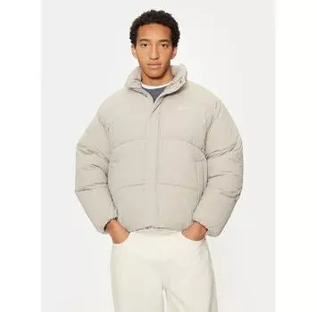 Пуховик Karl Kani Small Signature 60760016 серый Regular Fit S