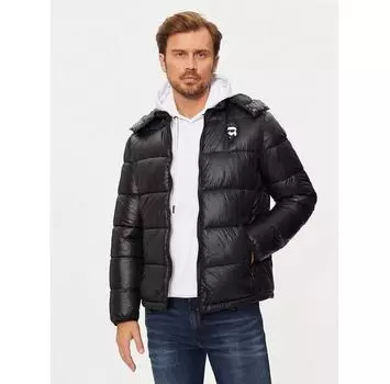 Пуховик KARL LAGERFELD 505022 544590 черный Slim Fit 58