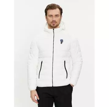 Пуховик KARL LAGERFELD 505402 542591 белый Regular Fit 54