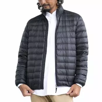 Пуховик Легкий пуховик для активного отдыха Ультралегкий пуховик Защита от холода Теплый альпинизм Весна Осень Зима Верхняя одежда LL Черный Мужской
