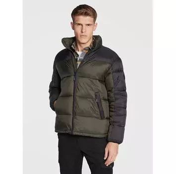 Пуховик Lindbergh 30-301093A хаки Relaxed Fit S