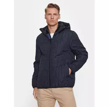 Пуховик Lindbergh 30-301103 синий Relaxed Fit XL