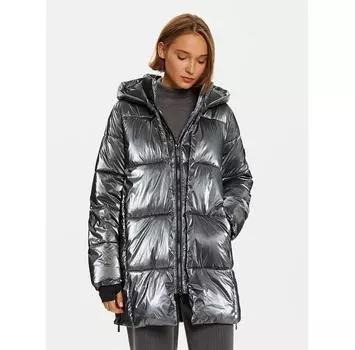 Пуховик LOLA CASADEMUNT LF2401024 серый Regular Fit S