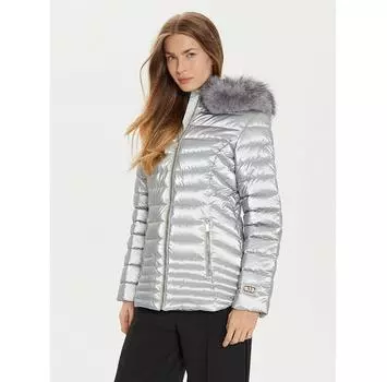 Пуховик Marciano Guess 4BGL01 7176A серебристый Regular Fit EU 46