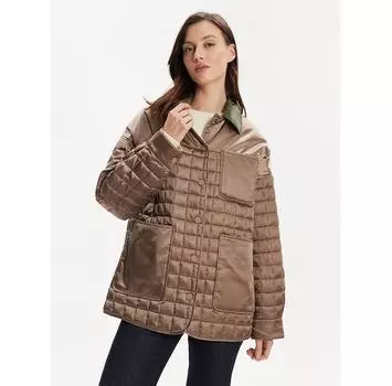 Пуховик MAX&Co. Idria 2416481012200 бежевый Relaxed Fit EU 42