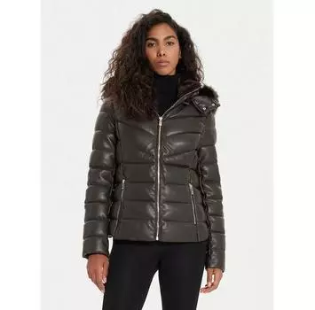 Пуховик Morgan 242-GKIDIA коричневый Regular Fit EU 38